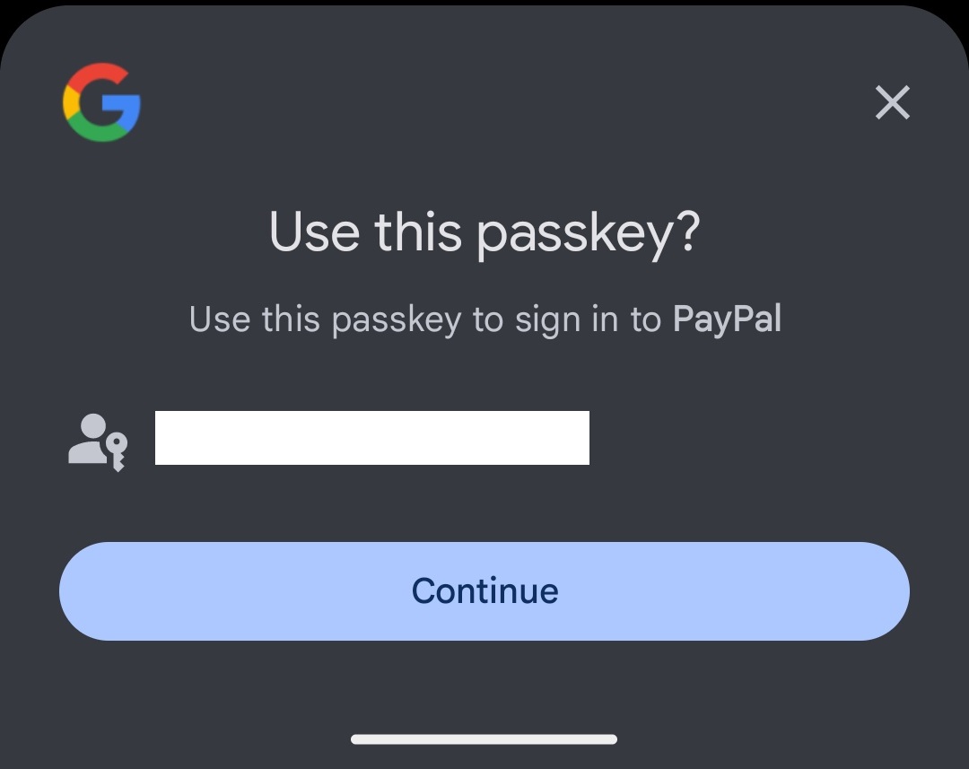 Use Passkey