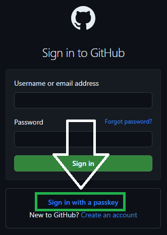 SignInWithPasskey